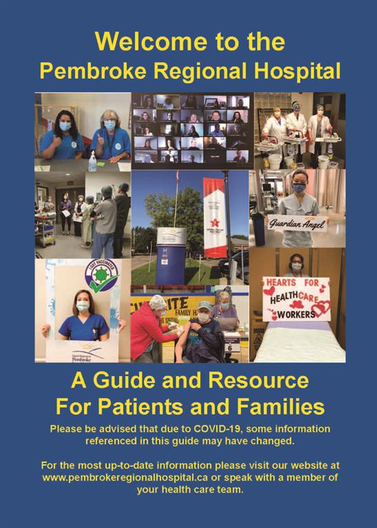 Cover of new patient guide 